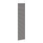 Preview: Plissee Anthrazit 40x200 cm Stoffbreite 39,4 cm Polyester