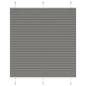 Preview: ARDEBO.de - Plissee Anthrazit 115x150 cm Stoffbreite 114,4 cm Polyester
