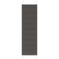 Preview: ARDEBO.de - Plissee Schwarz 60x200 cm Stoffbreite 59,4 cm Polyester