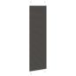 Preview: Plissee Schwarz 60x200 cm Stoffbreite 59,4 cm Polyester