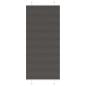Preview: ARDEBO.de - Plissee Schwarz 95x200 cm Stoffbreite 94,4 cm Polyester