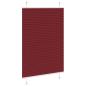 Preview: Plissee Bordeauxrot 85x150 cm Stoffbreite 84,4 cm Polyester
