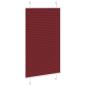 Preview: Plissee Bordeauxrot 75x150 cm Stoffbreite 74,4 cm Polyester