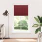 Preview: Plissee Bordeauxrot 105x200 cm Stoffbreite 104,4 cm Polyester