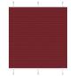 Preview: ARDEBO.de - Plissee Bordeauxrot 120x150 cm Stoffbreite 119,4 cm Polyester