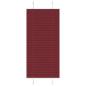 Preview: ARDEBO.de - Plissee Bordeauxrot 60x150 cm Stoffbreite 59,4 cm Polyester