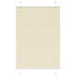 Preview: ARDEBO.de - Plissee Creme 90x100 cm Stoffbreite 89,4 cm Polyester