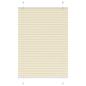Preview: ARDEBO.de - Plissee Creme 100x150 cm Stoffbreite 99,4 cm Polyester