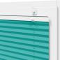 Preview: Plissee Petrolgrün 100x200 cm Stoffbreite 99,4 cm Polyester