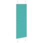 Preview: Plissee Petrolgrün 45x150 cm Stoffbreite 44,4 cm Polyester