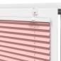 Preview: Plissee Rosa 85x100 cm Stoffbreite 84,4 cm Polyester