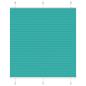 Preview: ARDEBO.de - Plissee Petrolgrün 120x100 cm Stoffbreite 119,4 cm Polyester