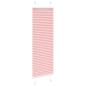 Preview: Plissee Rosa 50x100 cm Stoffbreite 49,4 cm Polyester