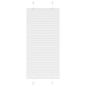 Preview: ARDEBO.de - Plissee Weiß 65x100 cm Stoffbreite 64,4 cm Polyester