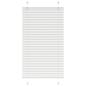 Preview: ARDEBO.de - Plissee Weiß 75x150 cm Stoffbreite 74,4 cm Polyester