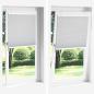 Preview: Plissee Anthrazit 100x100 cm Stoffbreite 99,4 cm Polyester