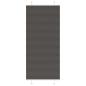 Preview: ARDEBO.de - Plissee Schwarz 90x200 cm Stoffbreite 89,4 cm Polyester