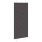 Preview: Plissee Schwarz 90x200 cm Stoffbreite 89,4 cm Polyester