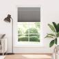 Preview: Plissee Anthrazit 120x200 cm Stoffbreite 119,4 cm Polyester