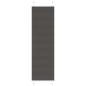 Preview: ARDEBO.de - Plissee Schwarz 65x200 cm Stoffbreite 64,4 cm Polyester
