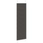 Preview: Plissee Schwarz 65x200 cm Stoffbreite 64,4 cm Polyester