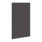 Preview: Plissee Schwarz 120x200 cm Stoffbreite 119,4 cm Polyester