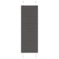 Preview: ARDEBO.de - Plissee Schwarz 45x150 cm Stoffbreite 44,4 cm Polyester