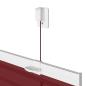 Preview: Plissee Bordeauxrot 65x200 cm Stoffbreite 64,4 cm Polyester