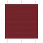 Preview: ARDEBO.de - Plissee Bordeauxrot 115x150 cm Stoffbreite 114,4 cm Polyester