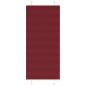 Preview: ARDEBO.de - Plissee Bordeauxrot 100x200 cm Stoffbreite 99,4 cm Polyester