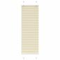 Preview: ARDEBO.de - Plissee Creme 50x100 cm Stoffbreite 49,4 cm Polyester