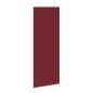Preview: Plissee Bordeauxrot 75x200 cm Stoffbreite 74,4 cm Polyester