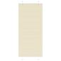 Preview: ARDEBO.de - Plissee Creme 95x200 cm Stoffbreite 94,4 cm Polyester