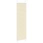 Preview: Plissee Creme 65x200 cm Stoffbreite 64,4 cm Polyester