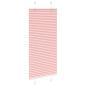 Preview: Plissee Rosa 55x100 cm Stoffbreite 54,4 cm Polyester