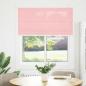 Preview: Plissee Rosa 115x100 cm Stoffbreite 114,4 cm Polyester