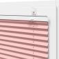 Preview: Plissee Rosa 115x100 cm Stoffbreite 114,4 cm Polyester