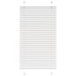 Preview: ARDEBO.de - Plissee Weiß 80x150 cm Stoffbreite 79,4 cm Polyester