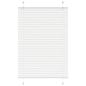 Preview: ARDEBO.de - Plissee Weiß 95x100 cm Stoffbreite 94,4 cm Polyester