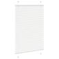 Preview: Plissee Weiß 85x100 cm Stoffbreite 84,4 cm Polyester