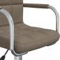 Preview: Esszimmerstuhl Drehbar Taupe Stoff