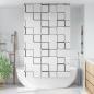 Preview: ARDEBO.de - Duschrollo 130x240 cm Stoffbreite 126 cm