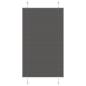 Preview: ARDEBO.de - Plissee Schwarz 75x100 cm Stoffbreite 74,4 cm Polyester