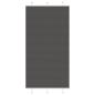 Preview: ARDEBO.de - Plissee Schwarz 105x200 cm Stoffbreite 104,4 cm Polyester