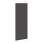 Preview: Plissee Schwarz 70x200 cm Stoffbreite 69,4 cm Polyester
