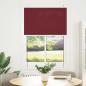Preview: Plissee Bordeauxrot 95x100 cm Stoffbreite 94,4 cm Polyester