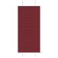 Preview: ARDEBO.de - Plissee Bordeauxrot 65x150 cm Stoffbreite 64,4 cm Polyester