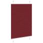 Preview: Plissee Bordeauxrot 85x100 cm Stoffbreite 84,4 cm Polyester