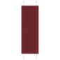 Preview: ARDEBO.de - Plissee Bordeauxrot 40x150 cm Stoffbreite 39,4 cm Polyester