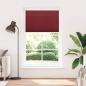 Preview: Plissee Bordeauxrot 115x200 cm Stoffbreite 114,4 cm Polyester
